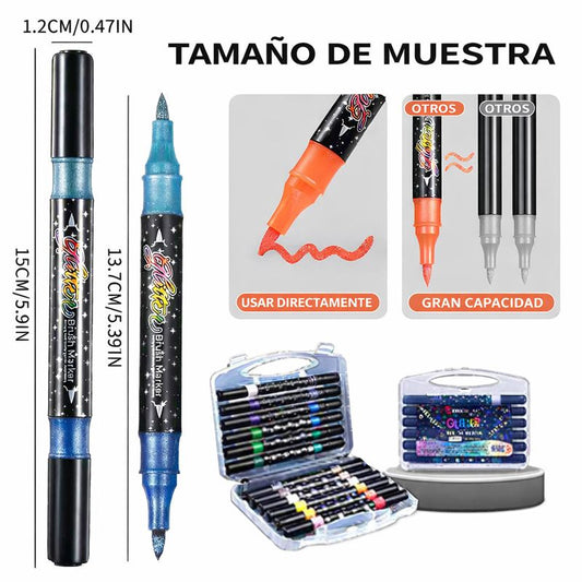 Arte Brillante: Marcadores Flash