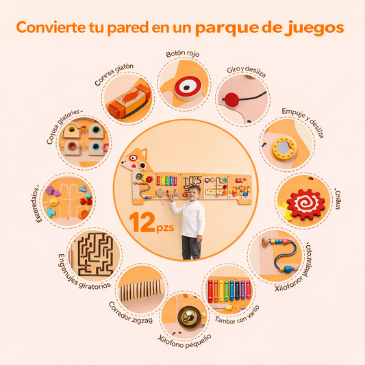 Panel de Pared Sensorial