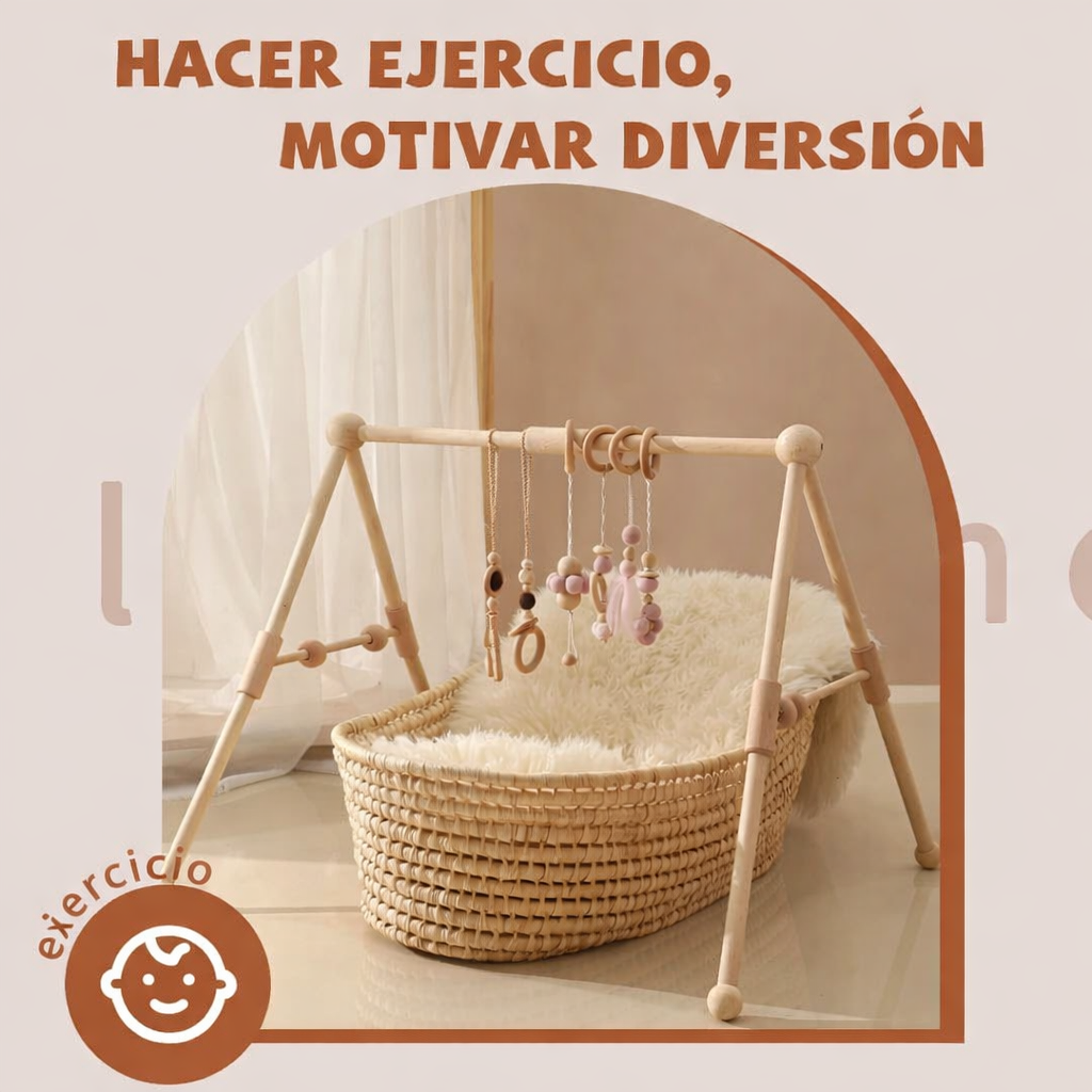 Gimnasio Montessori de Madera ·Bebés·