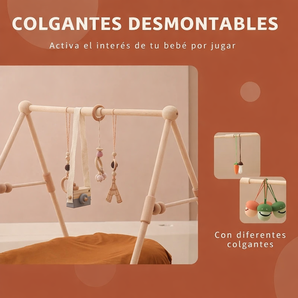 Gimnasio Montessori de Madera ·Bebés·