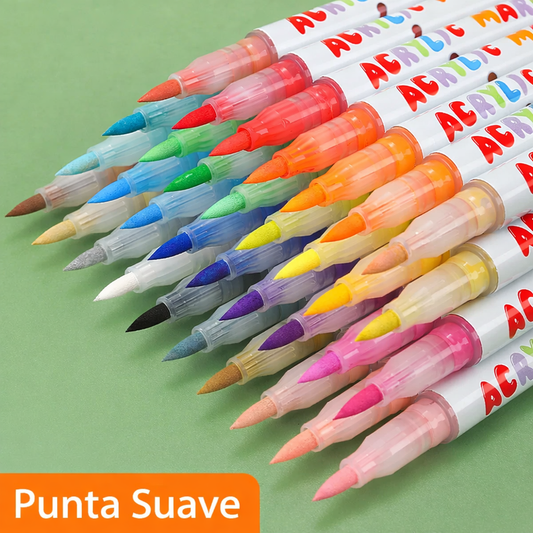 Arte sin Límites: Marcadores Acrílicos