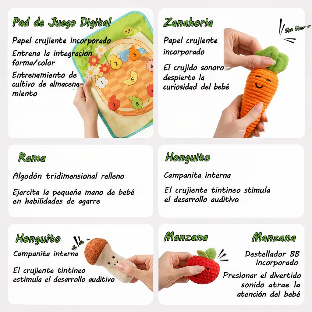 Juguete de Cosecha Suave Infantil