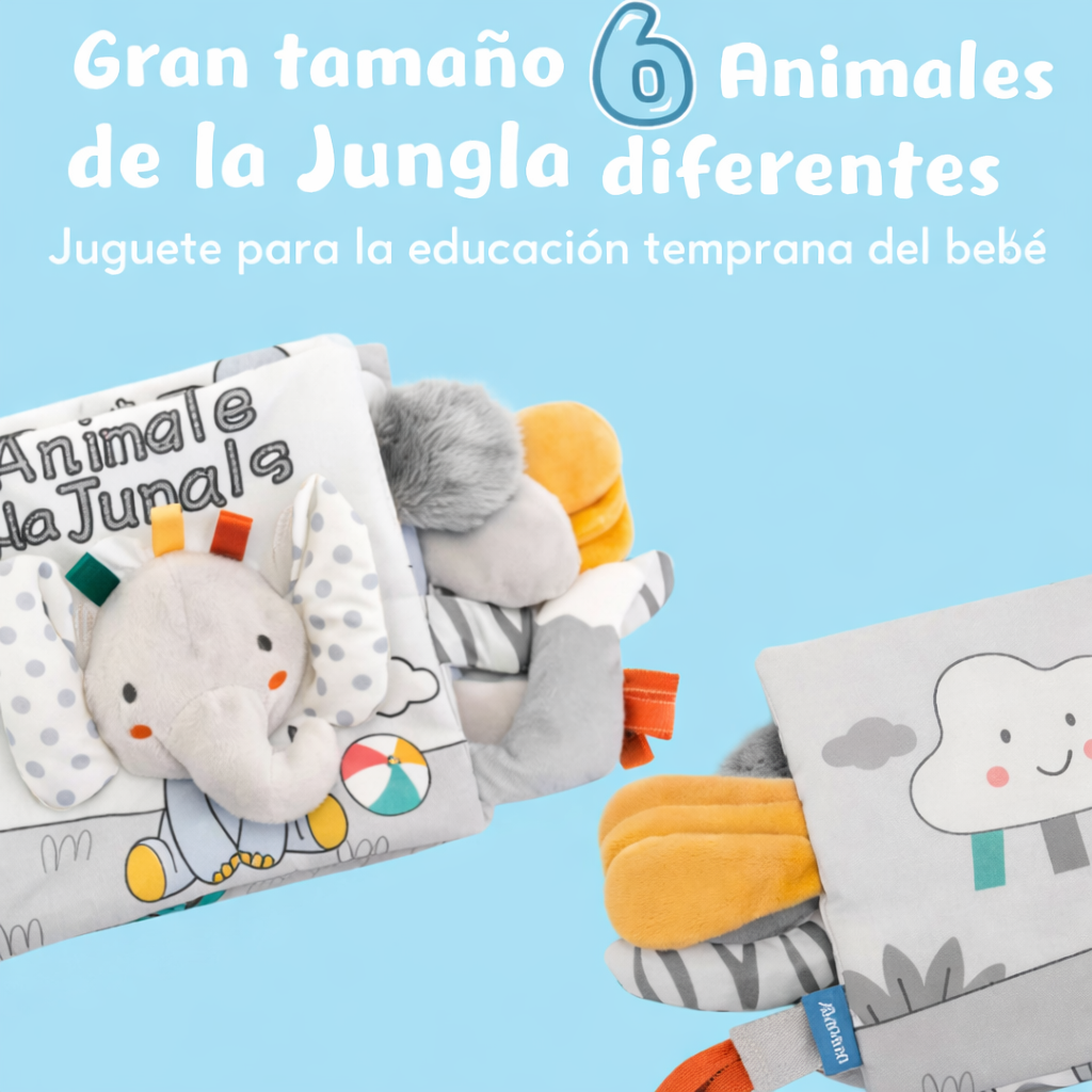 Libros de Tela ·Animales·