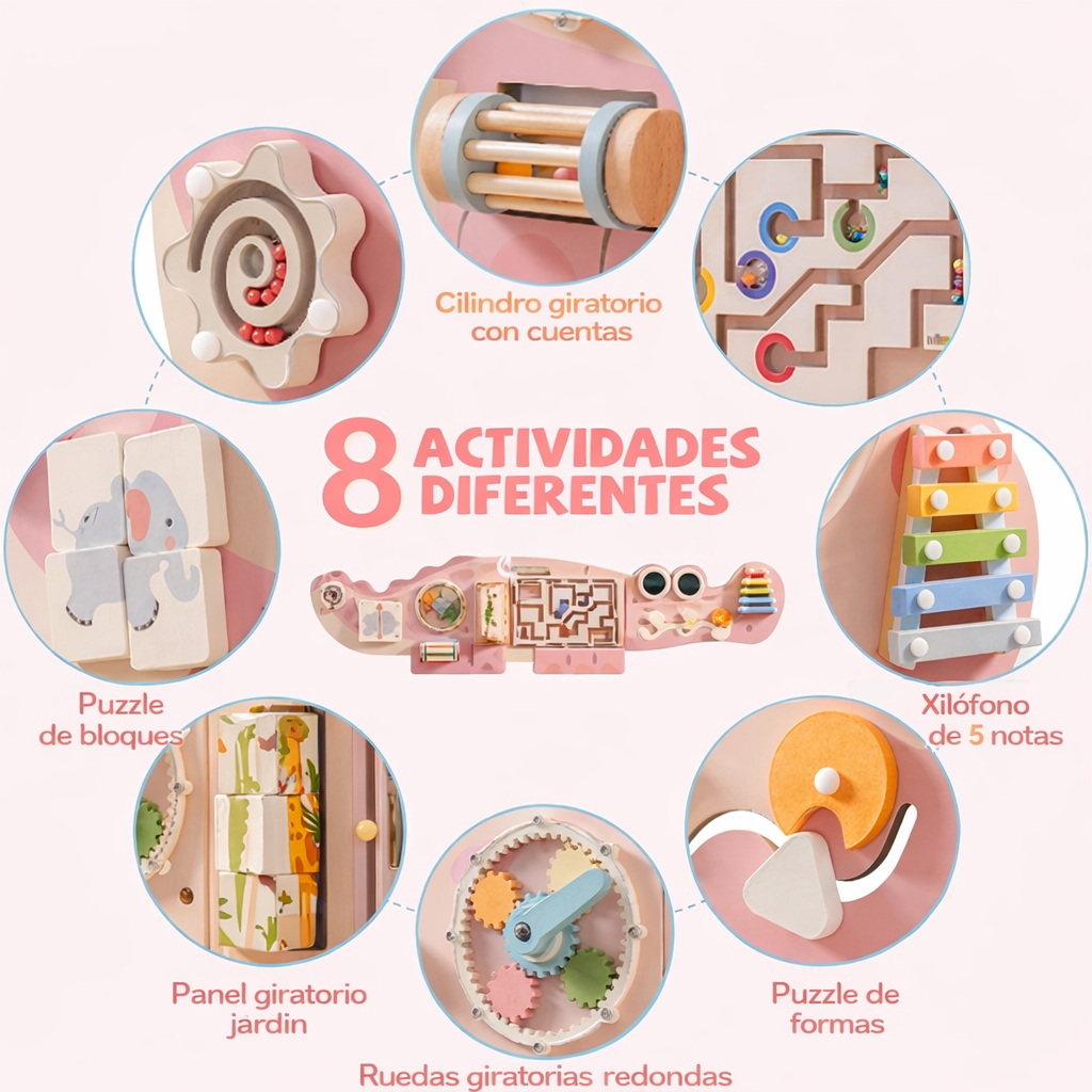 Panel de Pared Sensorial