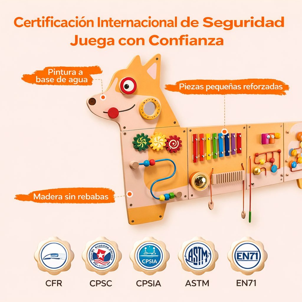 Panel de Pared Sensorial