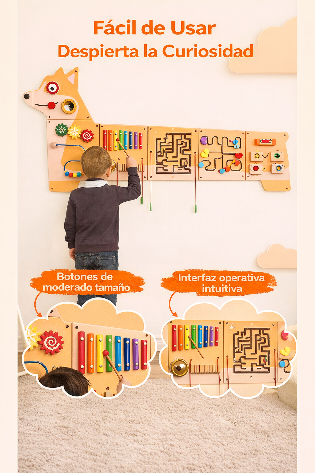 Panel de Pared Sensorial