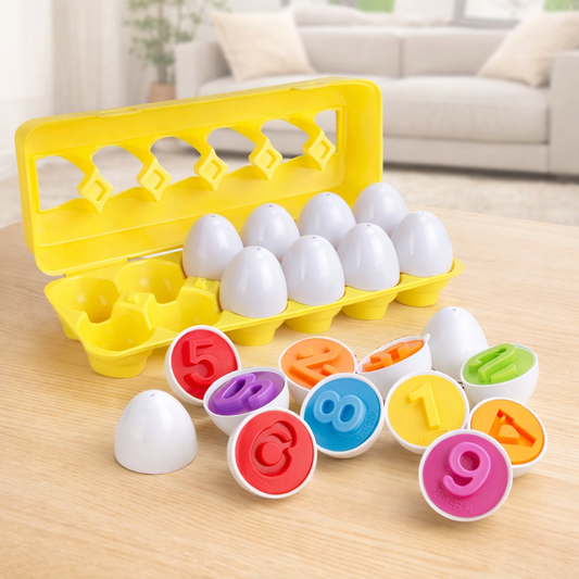 Huevos Didácticos ·Encaje y Colores·