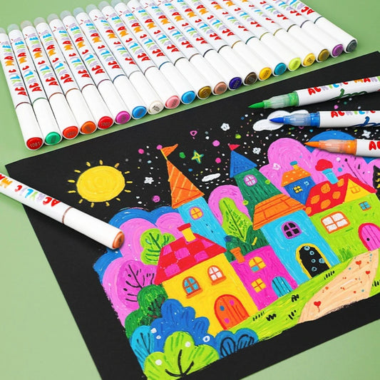 Arte sin Límites: Marcadores Acrílicos