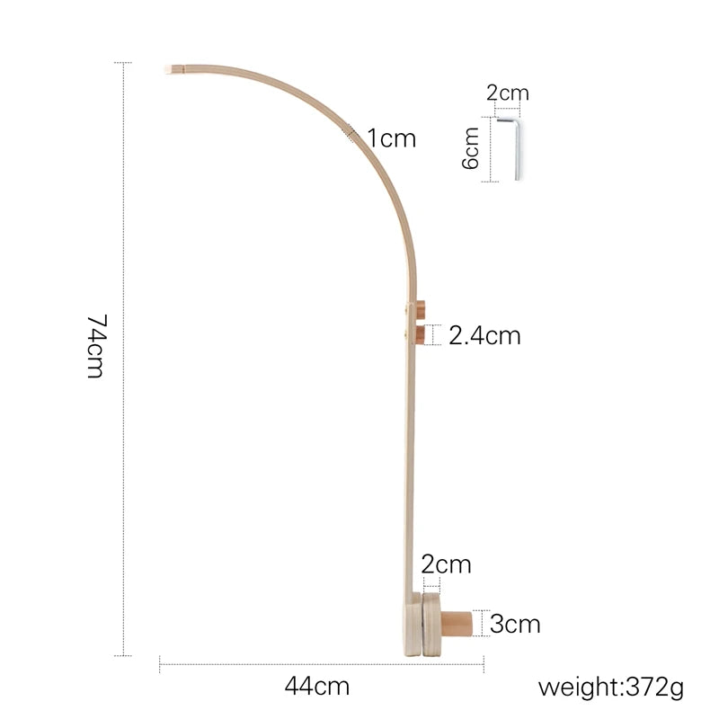 Móvil Sensorial ·Estrellas y Figuras·